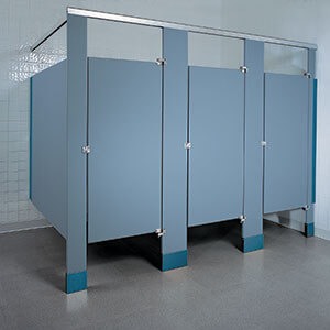 Bathroom Stalls & Toilet Partitions | MDP — Partitions, Lockers & More